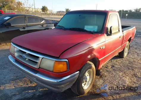 1997 Ford Ranger Splash/Xl/Xlt from USA, damaged, VIN 1FTCR10A9VTA87307